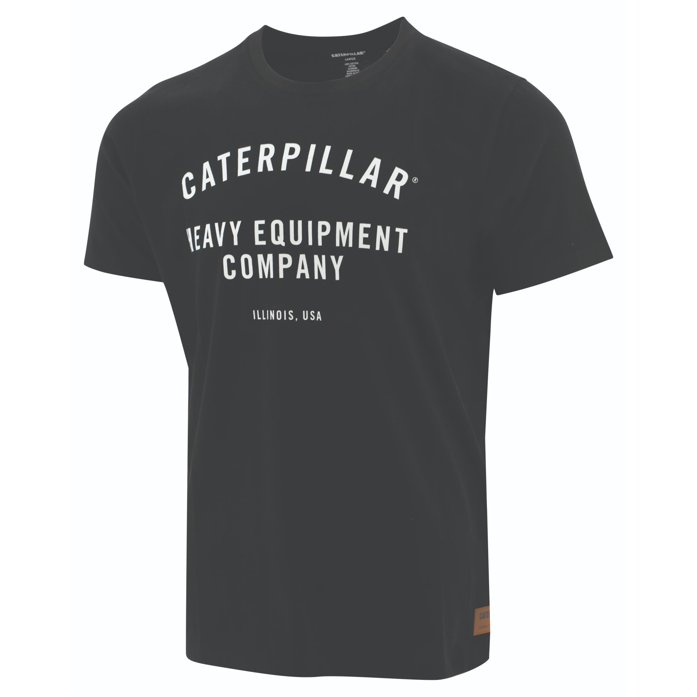 Caterpillar Work Hec Philippines - Mens T-Shirts - Black 92785ZBCT